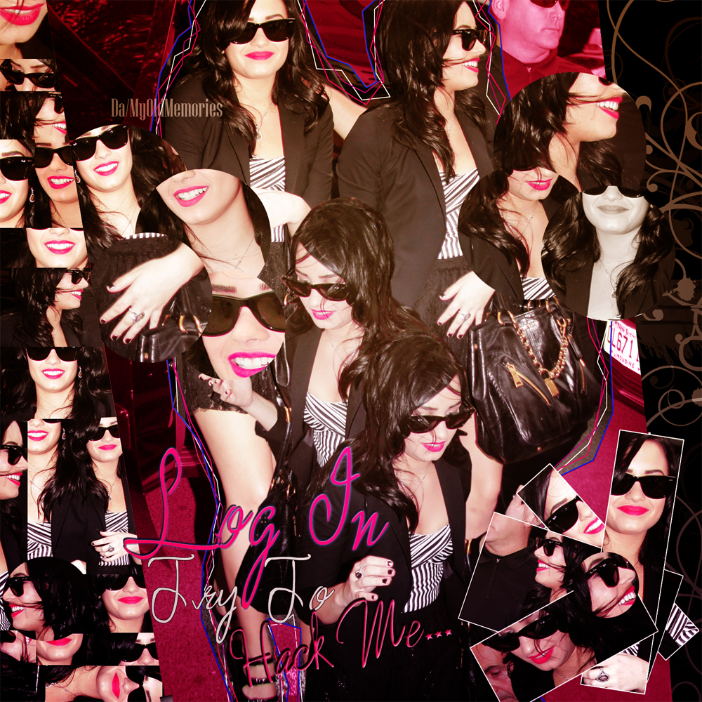 Demi Lovato collage
